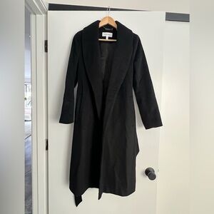 Calvin Klein Wool Wrap Coat